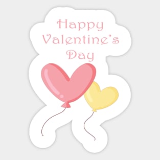 Heart Balloon Sticker